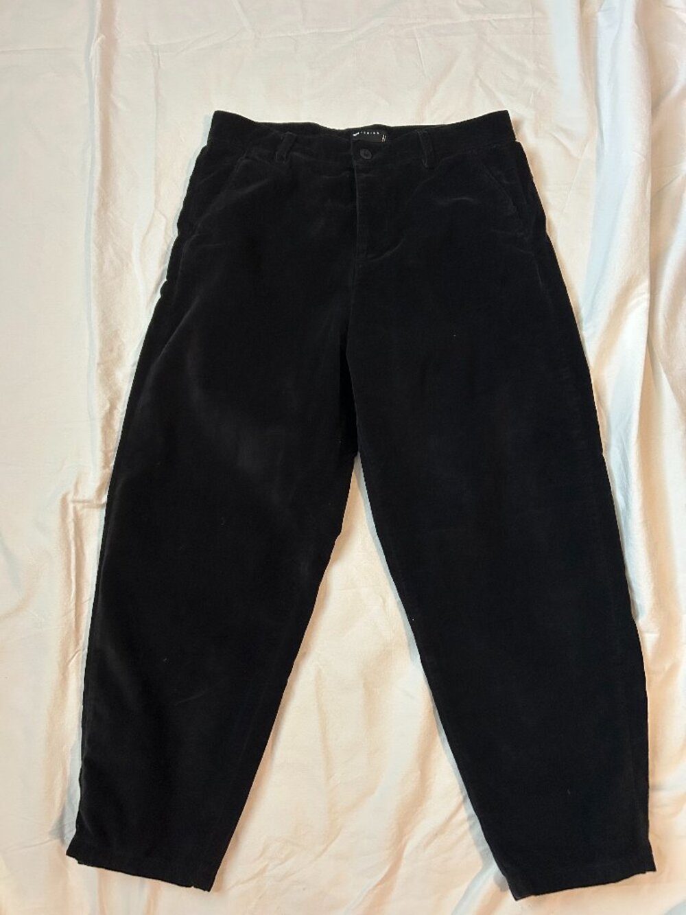 ROCKABILLY CORDUROY PANTS TROUSERS SLACKS ELVIS STYLE 34X30 HIGH RISE CORDS